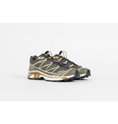Кроссовки унисекс Salomon Xt-6 Grey L47136200