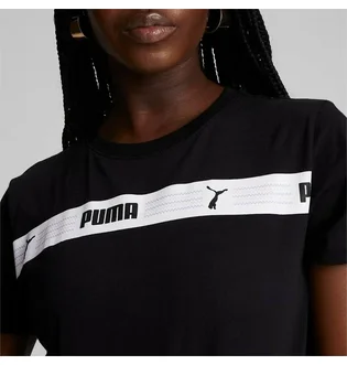 Футболка женская Puma LINE UP SCRIPT Black 678750-01