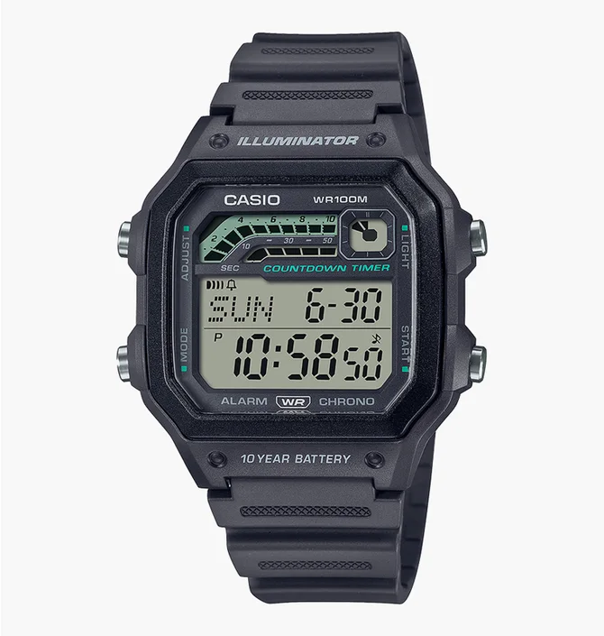 Часы мужские Casio Timeless Collection WS-1600H-8A
