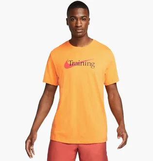 Футболка мужская Nike Training Tee Orange CZ7989-886