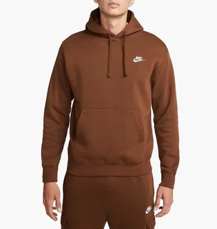 Худи мужское Nike Nsw Club Hoodie Po Bb Brown Bv2654-259