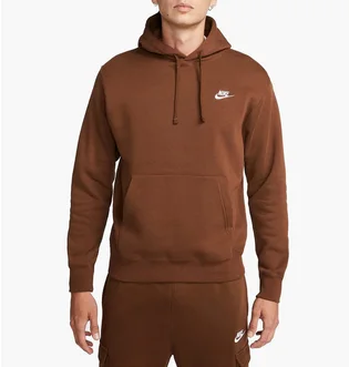 Худі чоловіче Nike Nsw Club Hoodie Po Bb Brown Bv2654-259