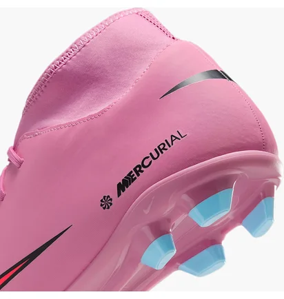 Бутсы унисекс Nike Superfly 10 Club Fg/Mg Pink FQ8314-600
