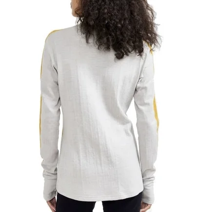Кофта жіноча Craft Nordic Wool White/Yellow 1911149-914500