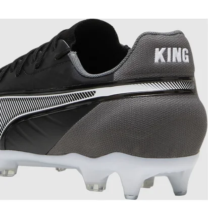 Бутсы унисекс Puma King Match Mxsg Black/Grey 107875-01