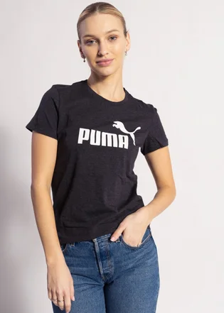 Футболка жіноча Puma Ess Logo Tee Black 586774-07