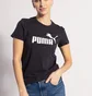 Футболка женская Puma Ess Logo Tee Black 586774-07