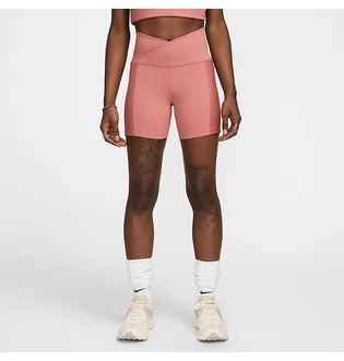 Шорти жіночі Nike Dri-Fit One Hr 5In Wrap Peach FV7830-634