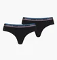 Трусики женские Puma Brazilian Black (2 шт) 907856-11