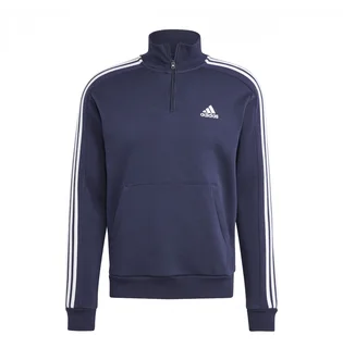 Кофта мужская Adidas Essentials Fleece Halfzip Sweatshirt Blue IJ8904