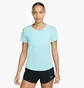 Футболка женская Nike W One Luxe Dri-Fit Ss Std Top Light Blue DD0618-442