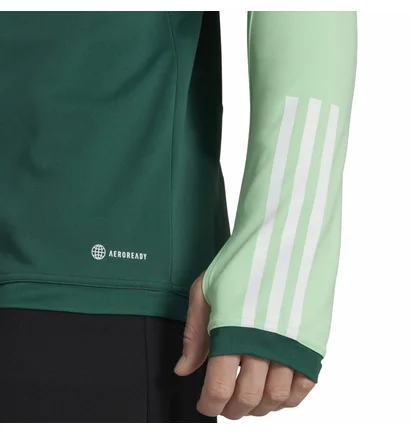 Кофта мужская Adidas Long-Sleeve T-Shirt Tiro23 C Tr Top Green HU1308