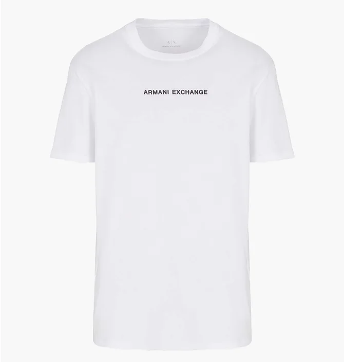 Футболка чоловіча Armani T-Shirt - Big Logo White XM000787-AF12308-U0009