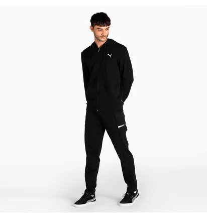 Толстовка чоловіча Puma Essentials Full-Zip Black 847219-01