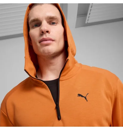 Худи мужское Puma Rad/Cal Hooded Half-Zip Orange 681620-20