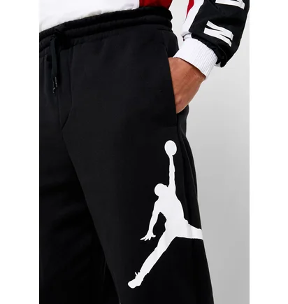 Штаны мужские Air Jordan Jumpman Logo Flc Pant Black Bq8646-010