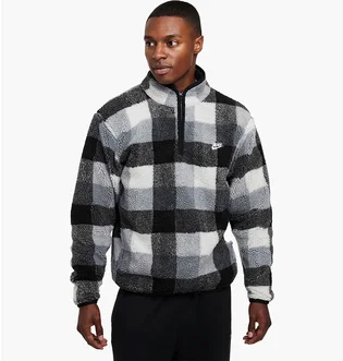 Кофта чоловіча Nike 1/2 Club Grey FZ0896-010