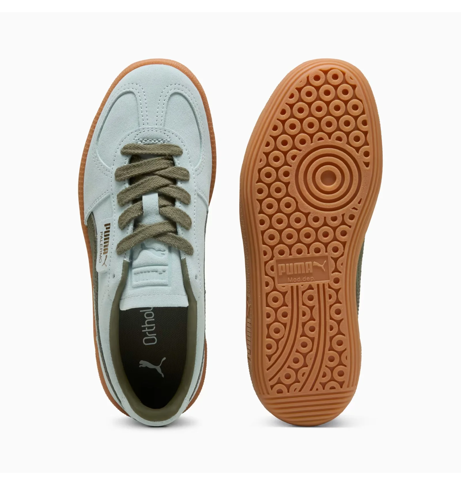 ポムル ᐉ Кросівки унісекс Puma Palermo Team Light Blue 396463-51