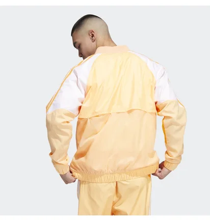 Олимпийка мужская Adidas Summer Sst Track Jacket Yellow/White Hc2096