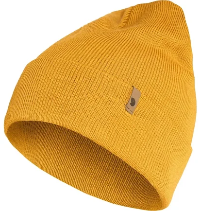 Шапка унисекс Fjallraven Classic Knit Yellow 77368.166
