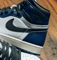 Кроссовки мужские Air Jordan 1 Retro High Og Blue/White DZ5485-401