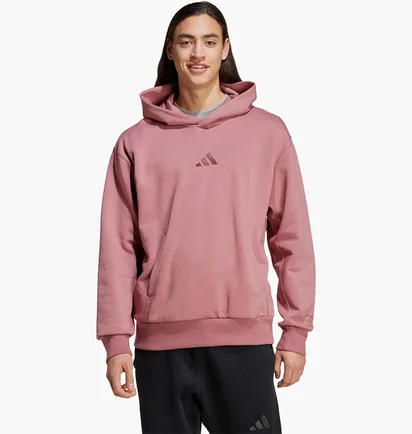 Худи мужское Adidas All Szn Fleece Hoodie Bordo IY4136