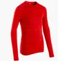 Лонгслів дитячий Kipsta Keepdry Red 8641694
