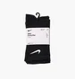 Шкарпетки унісекс Nike U EVERYDAY LTWT CREW (3 пари, неутеплені) Black SX7676-010