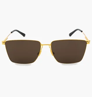 Сонцезахисні окуляри BOTTEGA VENETA Brown/Gold BV1267S-002-58