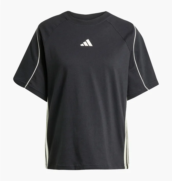 Футболка женская Adidas Stadium 3-Stripes Black JV7009