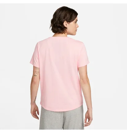 Футболка женская Nike Nsw Tee Essntl Icn Ftra Pink DX7906-690