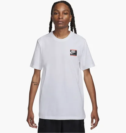 Футболка унисекс Nike T-Shirt Sportswear White FQ3756-100