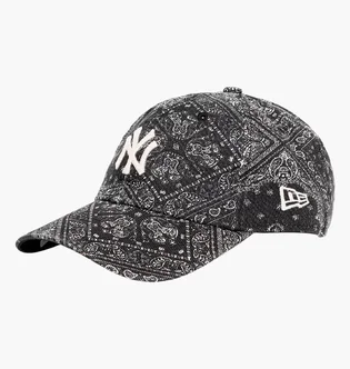 Кепка унісекс NEW ERA New York Yankees Washed Paisley 9Twenty Black/White 60771827