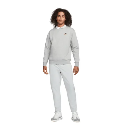 Світшот чоловічий Nike Club Fleece Sweatshirt F064 Grey DQ8383-064