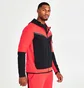 Толстовка чоловіча Nike Sportswear Tech Fleece Taped Full-Zip Hoodie Red/Black Dv0537-696