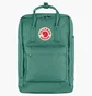 Рюкзак унисекс Fjallraven Kanken Laptop Green 23525.664