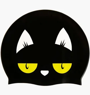 Шапочка для плавания детская Aqua Speed Kiddie Black 142-07