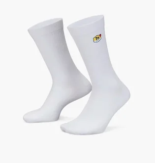 Носки унисекс Nike Ed Ess Crew 168 Am Tn White (1 пара) DR9752-100