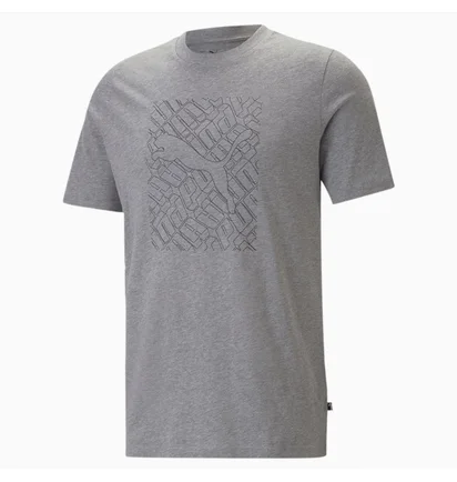 Футболка мужская Puma Hc Graphic Grey 674474-03