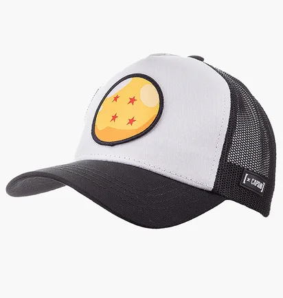 Кепка унисекс Capslab Freegun Dragon Ball White/Black CL-DBZ3-1-CRI2