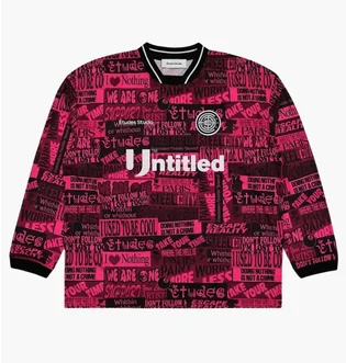Лонгслив унисекс Etudes Soccer Pink H24MMTSH189-51