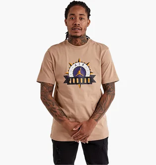 Футболка мужская Air Jordan Flight Mvp Tee Beige FD8227-200