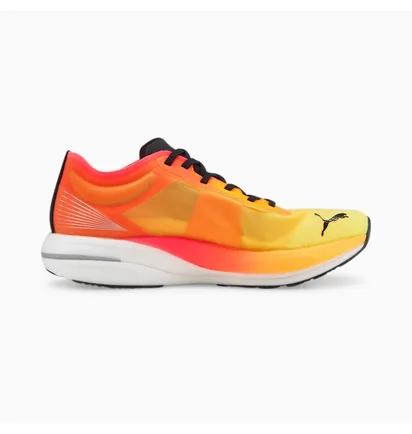 Кроссовки унисекс Puma Deviate Nitro Elite Fireglow Running Shoes Yellow 377603-01