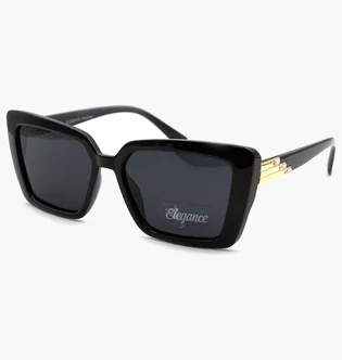 Солнцезащитные очки женские Elegance Black/Grey P21542-C1