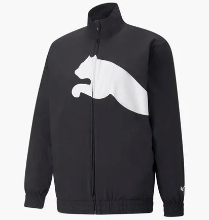 Куртка чоловіча Puma Train Big Cat Lined Woven Fz Jacket Black 52242401