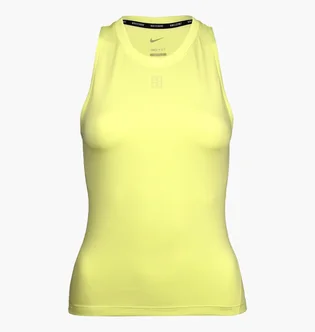 Майка женская Nike Court Dri-Fit Advantage Yellow FZ6657-736
