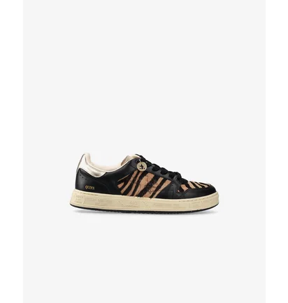 Кросівки жіночі Premiata Quinn Var.7656 Black/Brown QUINND-7656