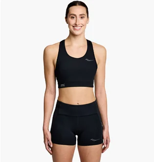 Топ женский Saucony Woman Fortify Bra Black SAW800449-BK