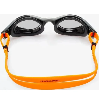 Окуляри для плавання унісекс Aqua Speed Aquilo Black/Orange 728-75