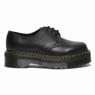 Туфлі жіночі Dr. Martens 1461 Quad Platform Polished Smooth Black 25567001